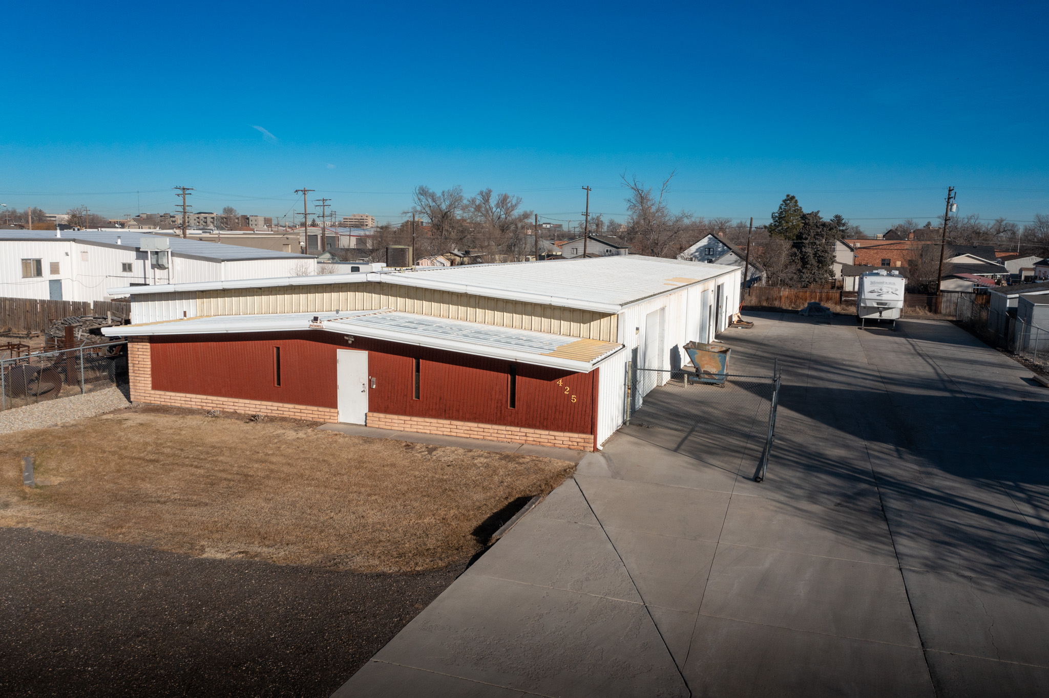 Industrial warehouse in prime Greeley location. 